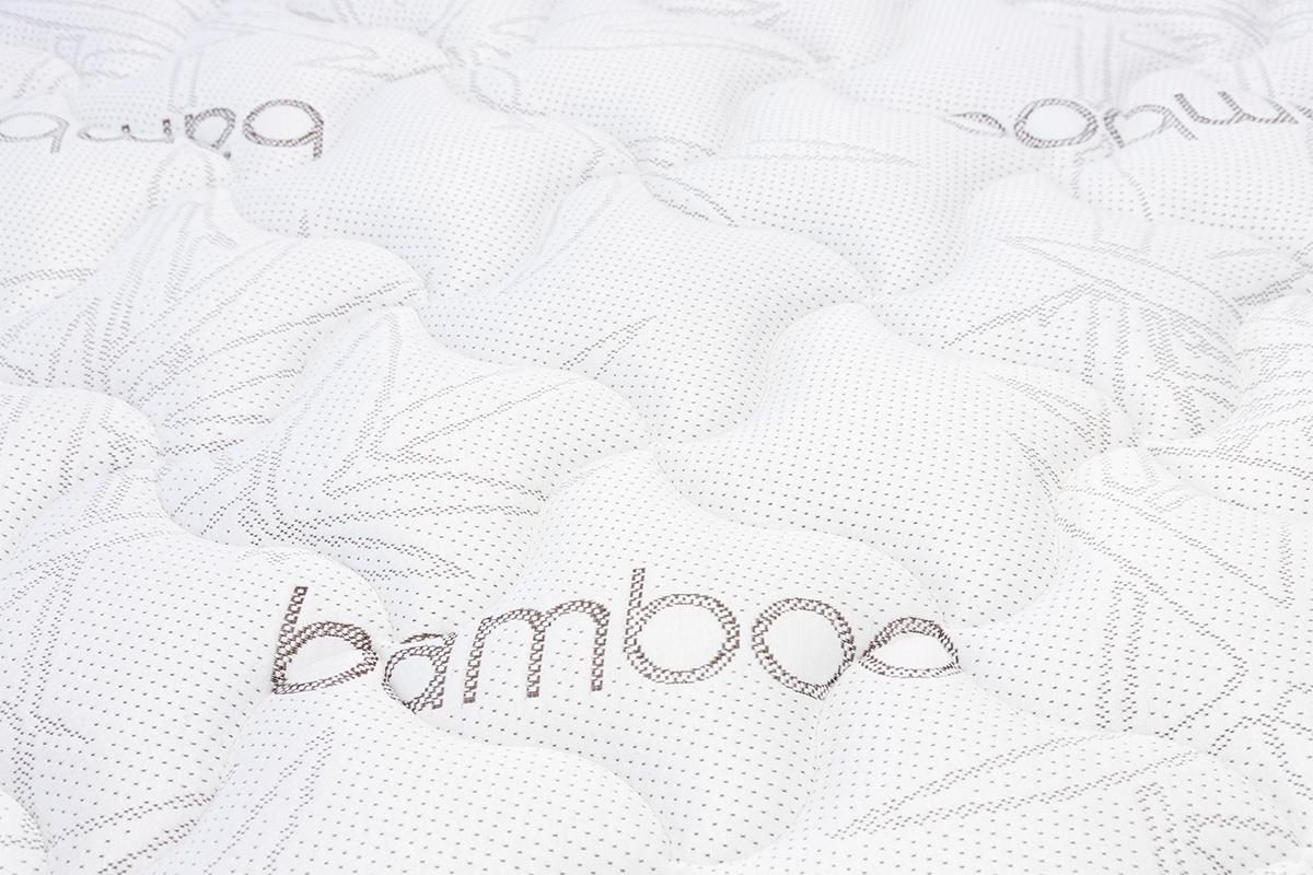 close up of the natural element collection's bamboo mattress cover